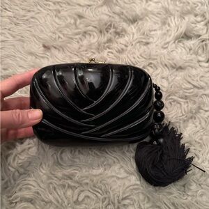Rafael Sanchez Elegant Black Clutch Bag